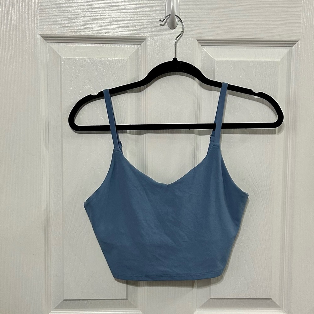 Elation V-neck cropped work out tank Athleta